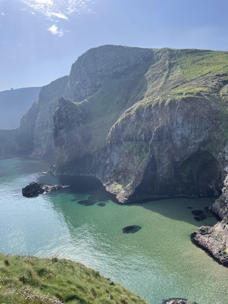 cliffs along the northern ireland coastline